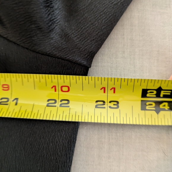 Diane Von Furstenberg Black Silk Midi Dress 8 - Picture 8 of 13